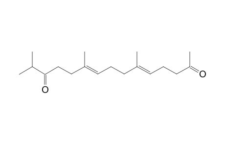 6,8,10-Trimethyl-5,9-pentadecadiene-2,13-dione
