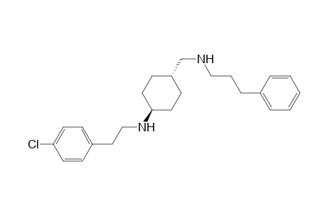 N-[2-(4-Chlorophenyl)-ethyl]-trans-4-[[(3-phenylpropyl)amino]methyl]-cyclohexanamine-hydrochloride
