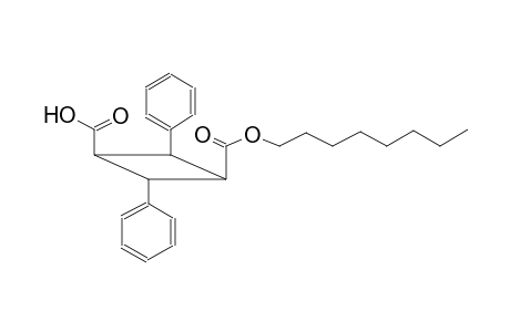 1,3-cyclobutanedicarboxylic acid, 2,4-diphenyl-, 1-octyl ester