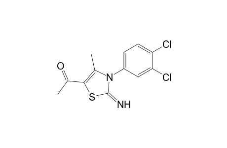 5-Acetyl-4-methyl-2-imino-3-(3,4-dichlorophenyl)-2,3-dihydrothiazole