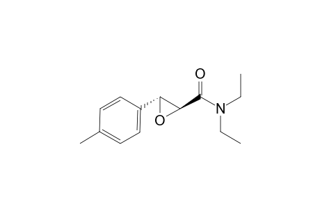 trans-N,N-Diethyl-3-(4-methylphenyl)-2,3-epoxypropionamide