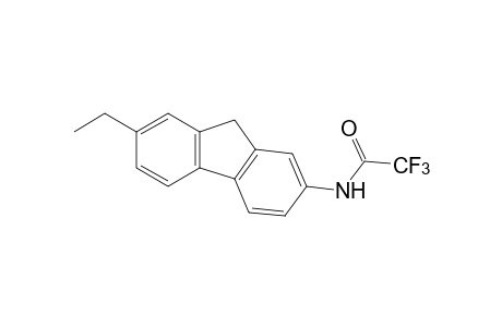 N-(7-ethyl-2-fluorenyl)-2,2,2-trifluoroacetamide