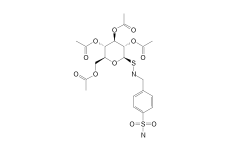 N-4-(AMINOSULFONYL)-BENZYL-S-(2,3,4,6-TETRA-O-ACETYL-1-THIO-BETA-D-GLUCOPYRANOSYL)-SULFENAMIDE