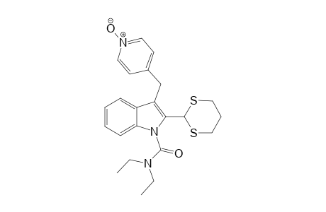 1-(Diethylcarbamoyl)-2-(1,3-dithia-2-yl)-3-(1-hydroxy-4-pyridylmethyl)indole