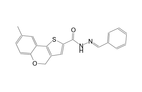 8-methyl-N'-[(E)-phenylmethylidene]-4H-thieno[3,2-c]chromene-2-carbohydrazide