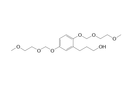 3-{2',5'-bis[(2''-Methoxyethoxy)methoxy]phenyl}propanol