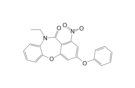 10-Ethyl-1-nitro-3-phenoxydibenzo[b,f][1,4]oxazepin-11(10H)-one
