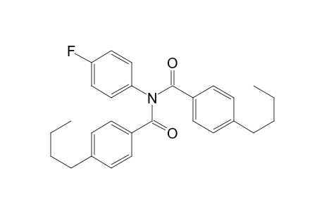 4-Butyl-N-(4-butylbenzoyl)-N-(4-fluorophenyl)benzamide