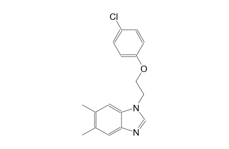 1H-benzimidazole, 1-[2-(4-chlorophenoxy)ethyl]-5,6-dimethyl-