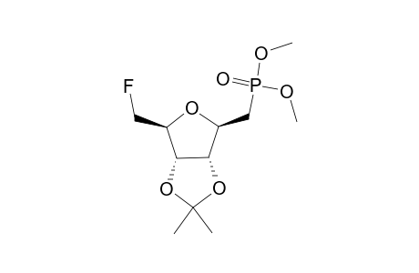 D-ALLO-2,5-ANHYDRO-1-DEOXY-1-(DIMETHOXYPHOSPHINYL)-6-FLUORO-3,4-O-ISOPROPYLIDENE-HEXITOL