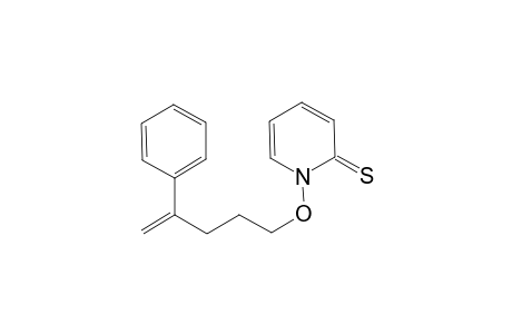 N-(4-Phenylpent-4-enyl-1-oxy)pyridine-2(1H)-thione