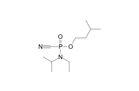 O-3-methylbutyl N-ethyl N-isopropyl phosphoramidocyanidate