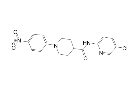 N-(5-chloro-2-pyridinyl)-1-(4-nitrophenyl)-4-piperidinecarboxamide