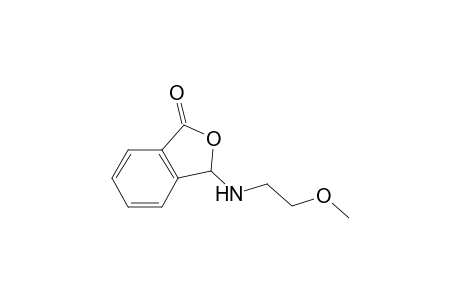 3-(2-Methoxyethylamino)-3H-2-benzofuran-1-one
