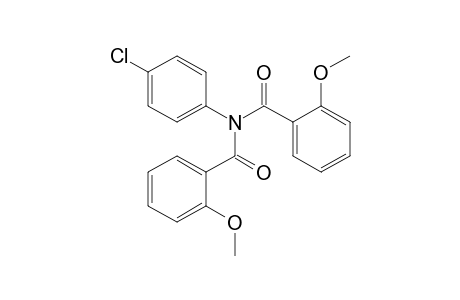 N-(4-chlorophenyl)-2-methoxy-N-(2-methoxybenzoyl)benzamide