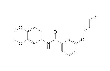 benzamide, 3-butoxy-N-(2,3-dihydro-1,4-benzodioxin-6-yl)-