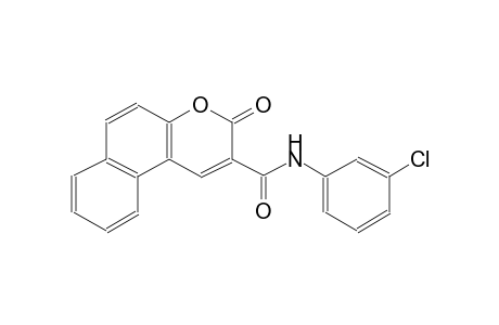 N-(3-chlorophenyl)-3-oxo-3H-benzo[f]chromene-2-carboxamide