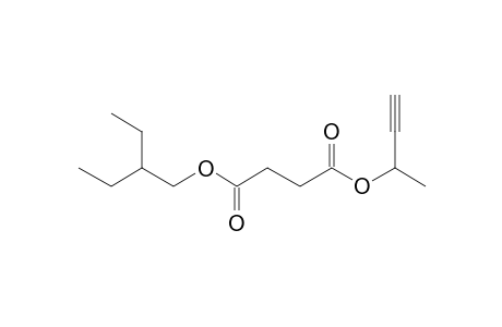 Succinic acid, but-3-yn-2-yl 2-ethylbutyl ester