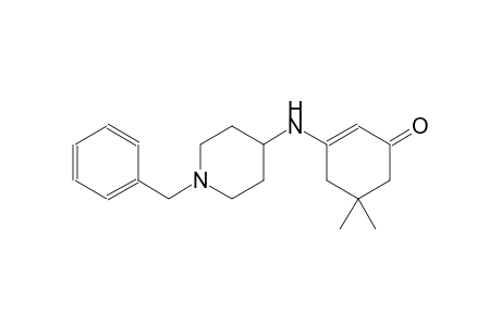 2-cyclohexen-1-one, 5,5-dimethyl-3-[[1-(phenylmethyl)-4-piperidinyl]amino]-