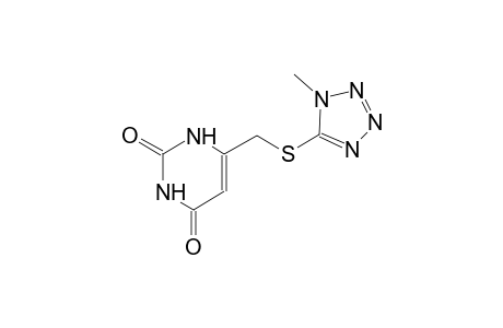 6-(1-methyl-1H-5-tetrazolylthiomethyl)-1,2,3,4-tetrahydropyrimidine-2,4-dione