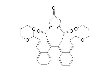 (R)-2,10-Bis(1,3-dioxan-2-yl)-5H-dinaphtho[2,1-g:1',2'-i][1,5]dioxacycloundecin-3,6,9(7H)-trione
