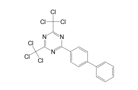 2-(4-PHENYLPHENYL)-4,6-BIS-(TRICHLOROMETHYL)-1,3,5-TRIAZINE