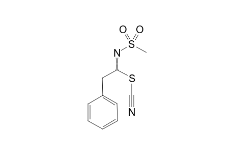 N-(Methylsulfonyl)-2-phenylethanimidoyl Thiocyanate