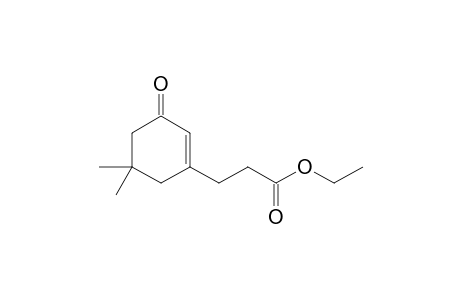 Ethyl 3-(5,5-dimethyl-3-oxocyclohexenyl)propanoate