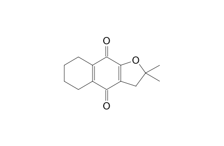 2,3,5,6,7,8-Hexahydro-2,2-dimethylnaphtho[2,3-b]furan-4,9-dione