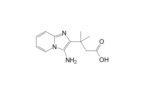 3-(3-Aminoimidazo[1,2-a]pyridin-2-yl)-3-methylbutanoic acid