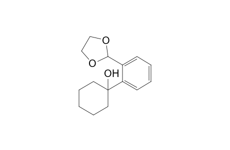 2-[2-(1-Hydroxycyclohexyl)phenyl]-1,3-dioxolane