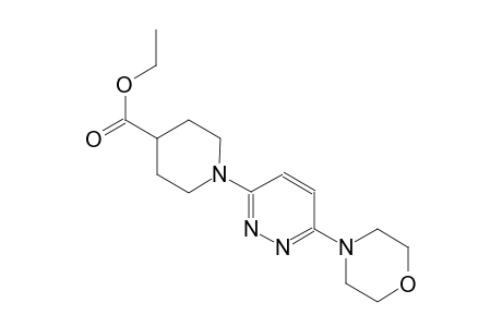 ethyl 1-[6-(4-morpholinyl)-3-pyridazinyl]-4-piperidinecarboxylate