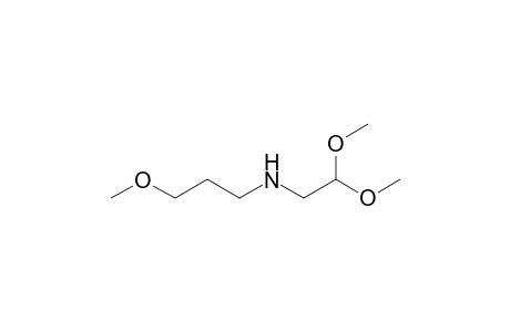 N-(2,2-dimethoxyethyl)-3-methoxypropan-1-amine