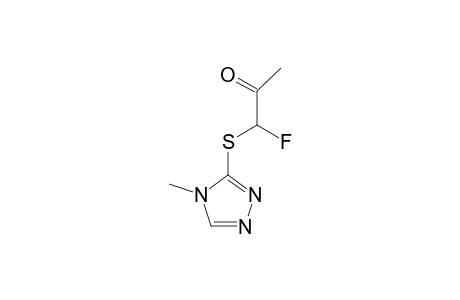 1-fluoro-1-[(4-methyl-1,2,4-triazol-3-yl)thio]acetone