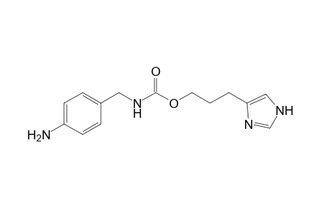 3-(1H-imidazol-5-yl)propyl N-[(4-aminophenyl)methyl]carbamate