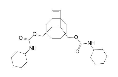 9,10-bis(N-cyclohexylcarbamoyloxymethyl)tricyclo[6.2.2.0(1,8)]dodeca-9,11-diene