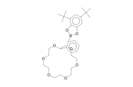 18-Crown-6, 1-[2-(4,6-di-t-butylbenzo-1,3,2-dioxaborol-2-yl)phenyl]-