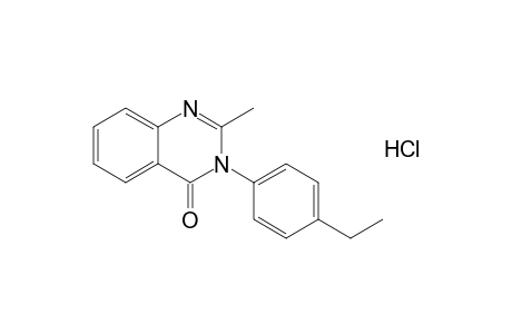 3-(4-Ethylphenyl)-2-methylquinazolin-4(3H)-one hydrochloride