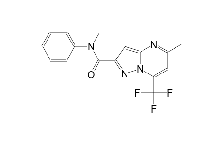 N,5-dimethyl-N-phenyl-7-(trifluoromethyl)pyrazolo[1,5-a]pyrimidine-2-carboxamide