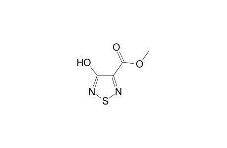 4-hydroxy-1,2,5-thiadiazole-3-carboxylic acid, methyl ester