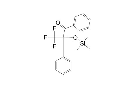 3,3,3-trifluoro-1,2-di(phenyl)-2-trimethylsilyloxypropan-1-one