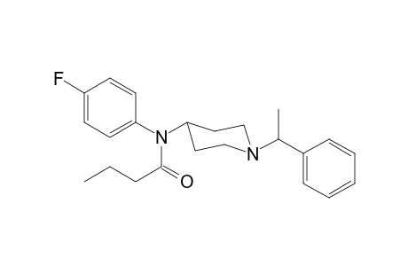 N-4-Fluorophenyl-N-[1-(1-phenylethyl)piperidin-4-yl]butanamide