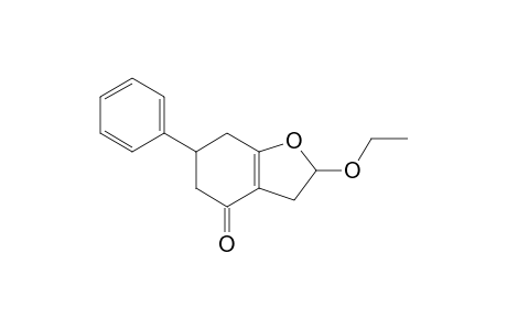 2-Ethoxy-2,3,4,5,6,7-hexahydro-6-phenylbenzofuran-4-one