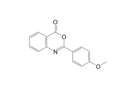 2-(p-methoxyphenyl)-4H-3,1-benzoxazin-4-one