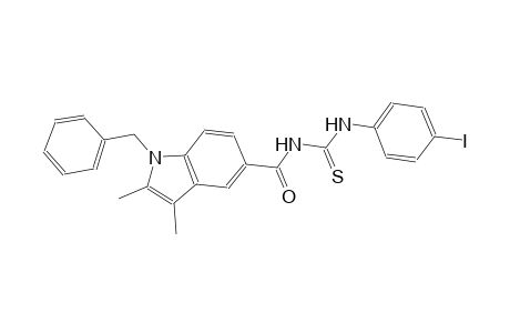 N-[(1-benzyl-2,3-dimethyl-1H-indol-5-yl)carbonyl]-N'-(4-iodophenyl)thiourea