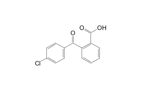 o-(p-chlorobenzoyl)benzoic acid
