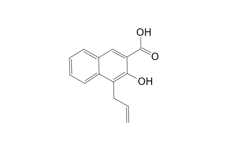 4-Allyl-3-hydroxy-2-naphthoic acid
