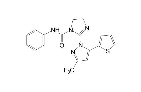 2-[5-(2-thienyl)-3-(trifluoromethyl)pyrazol-1-yl]-2-imidazoline-1-carboxanilide