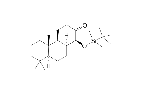 14.beta.-t-Butyldimethylsilyloxy-8-epi-podocarpan-13-one