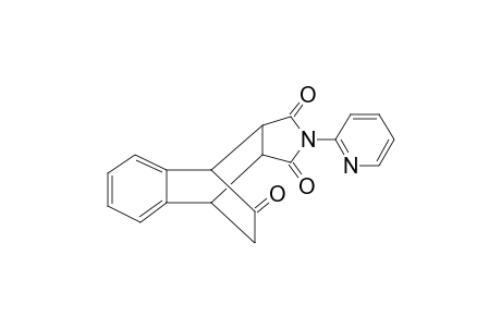 Benzo[f]isoindole-1,3-dione, 2,3,3a,4,9,9a-hexahydro-4,9-(1-oxoethano)-2-(2-pyridyl)-